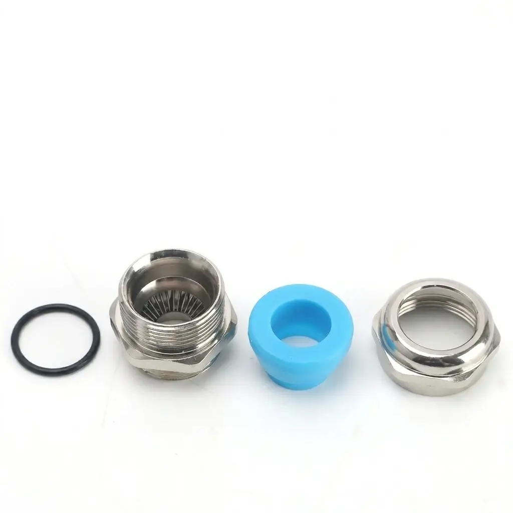 NEW ENERGY Shielded EMC Gland | M20-M63 IP68 Waterproof Metal Anti-Magnetic Wave Cable Glands - Image 2