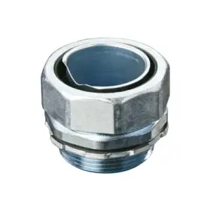Nickel-Plated Brass Flexible Metal Conduit Connector - DPJ Series